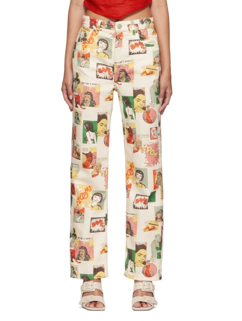 Reformation Comic High-Rise Straight Long Jeans Size 27